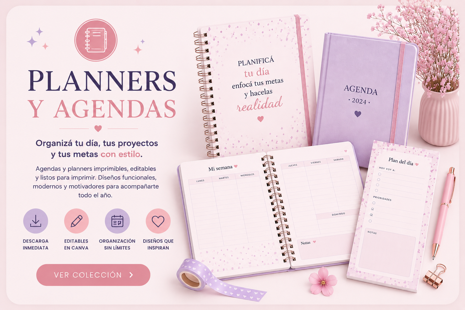 PLANNERS Y AGENDAS