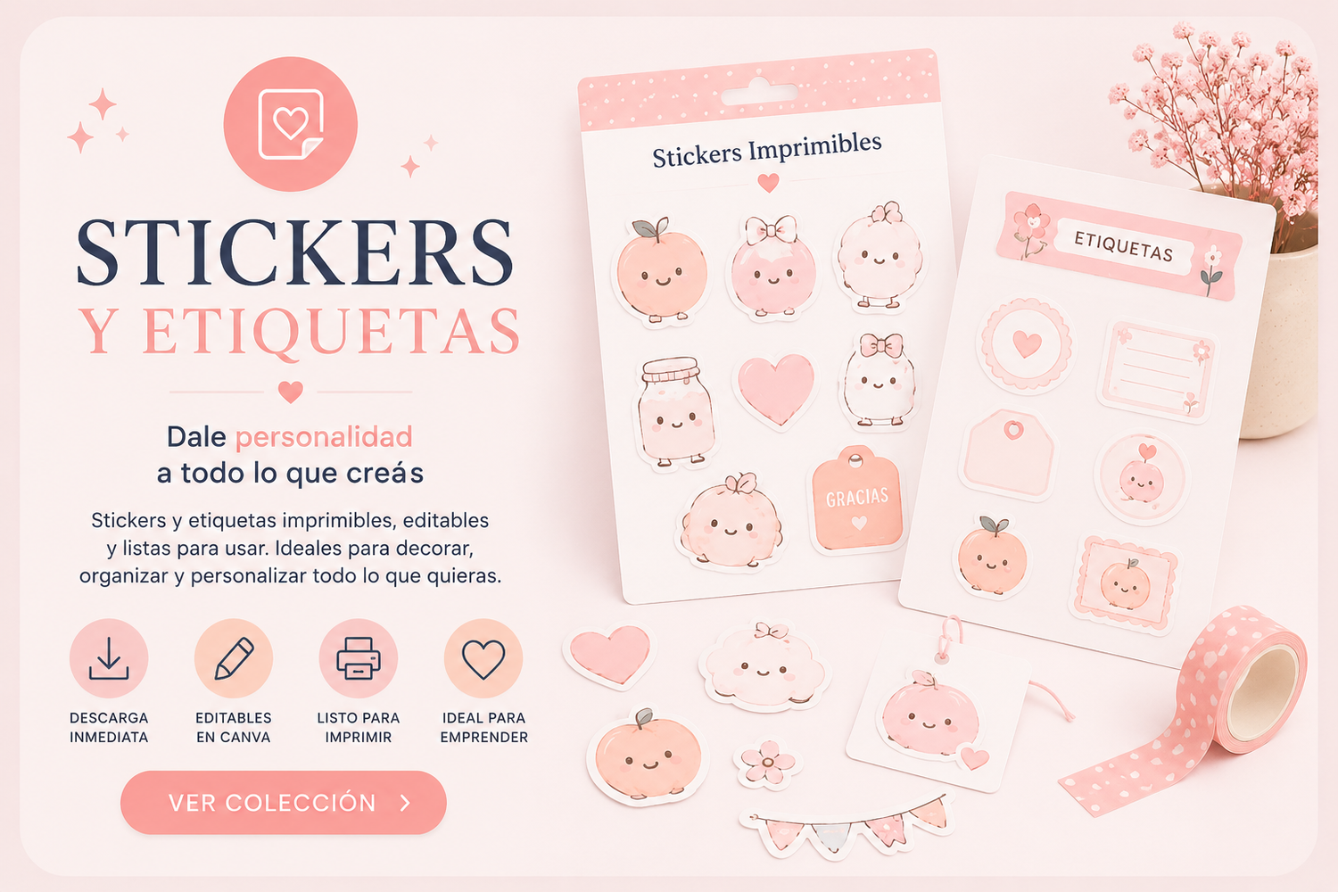 STICKERS Y ETIQUETAS