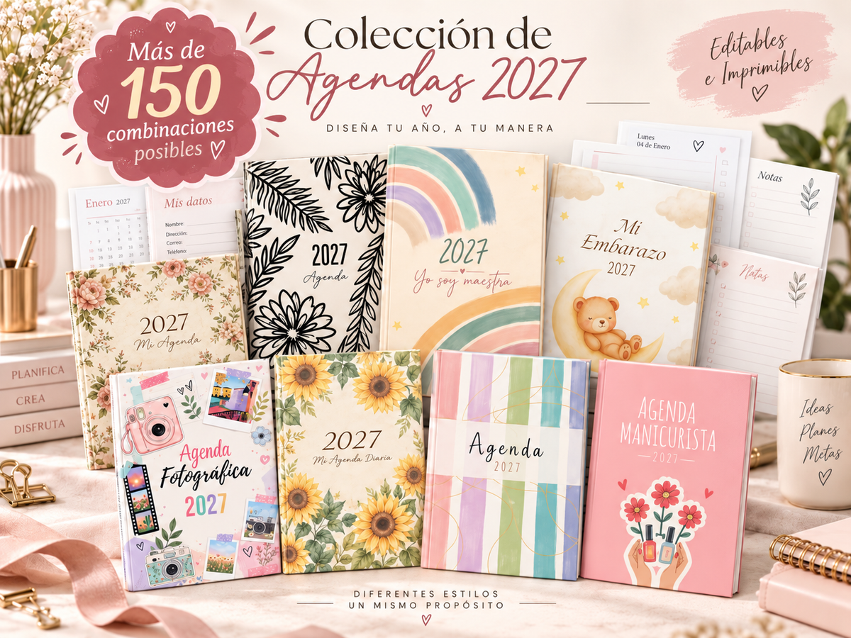 Club Agendas 2027 | Membresía de Agendas Imprimibles
