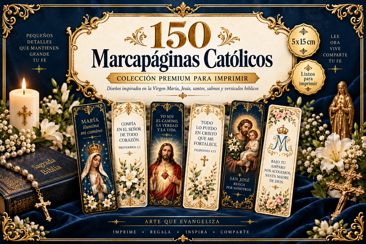 Marcapaginas Católicas